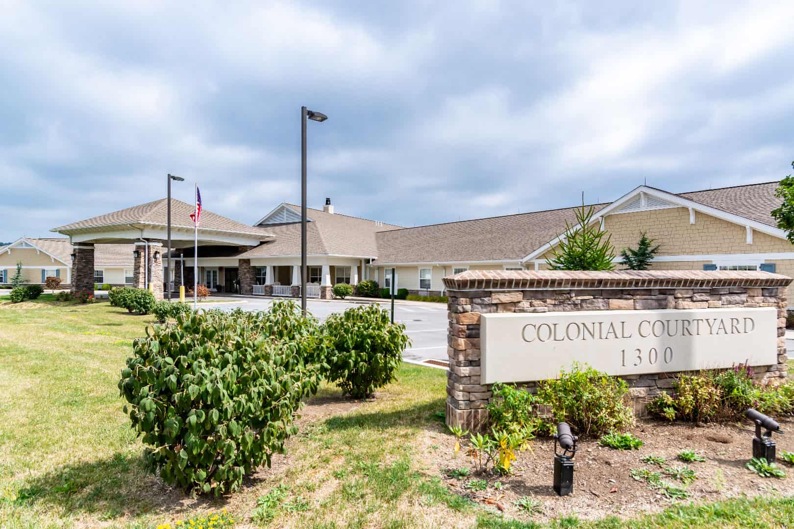 Colonial Courtyard at Clearfield