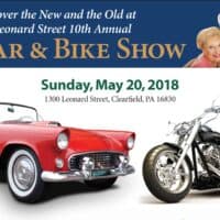 Leonard Street Car Show at Colonial Courtyard at Clearfield