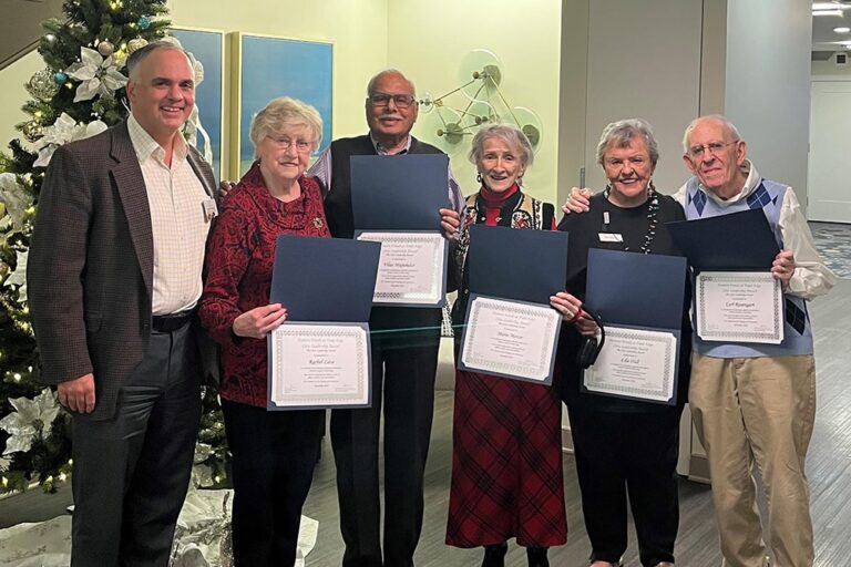 Senior Community in Reston Honors 5 with Civic Leadership Awards