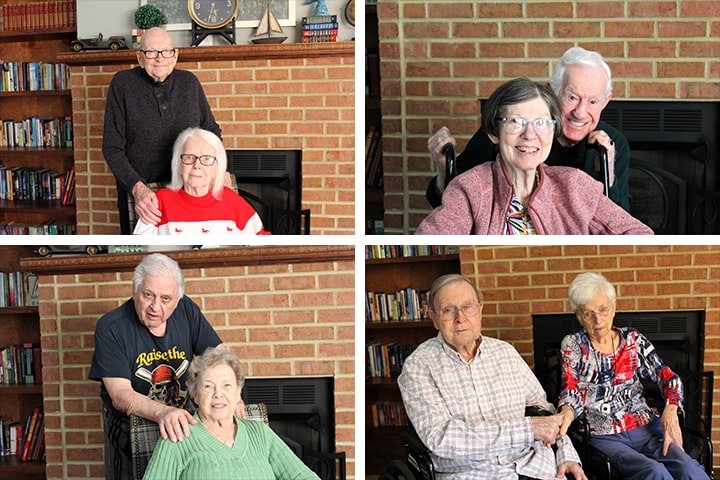 Four Couples Celebrate Combined 257 Years of Marriage at Pennsylvania Senior Living Community