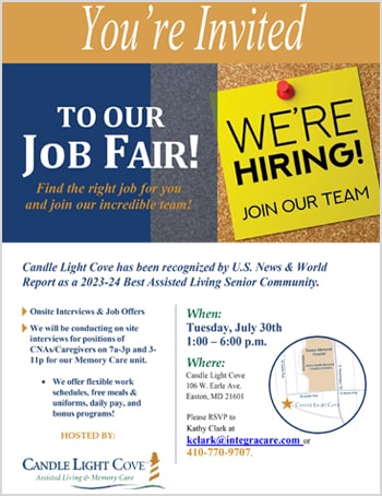 Candle Light Cove Job Fair