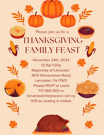 Thanksgiving Family Event