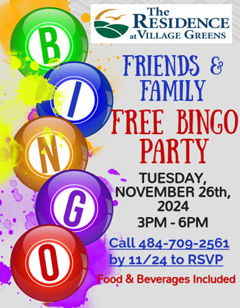 Friends & Family Bingo Party