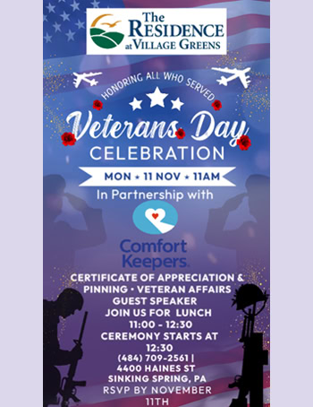 Veteran's Day Celebration
