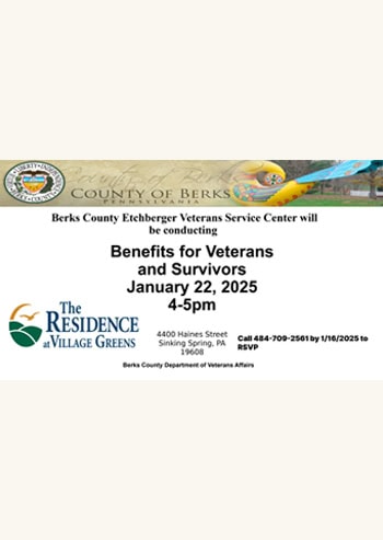 Benefits for Veterans & Their Spouses Presentation