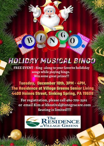 Holiday Musical Bingo