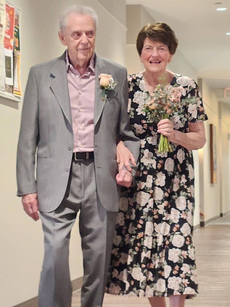 Dave Malick and Mary Ann McCauley getting married