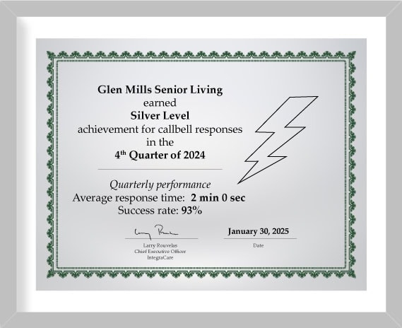 GML silver level certificate 4Q2024