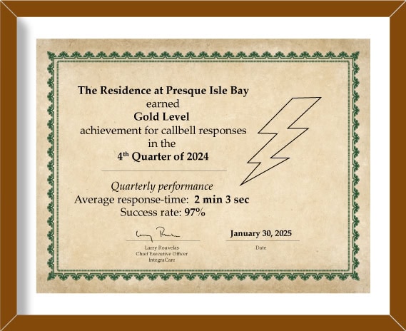RPI gold level certificate 4Q2024