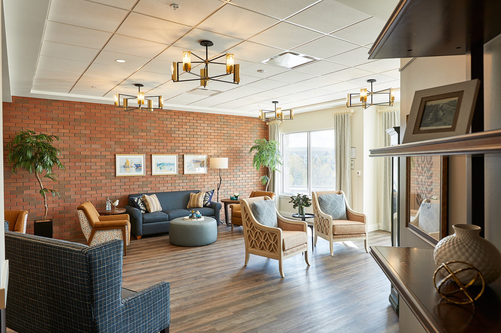 An interior view of the Residence at Fitz Farm