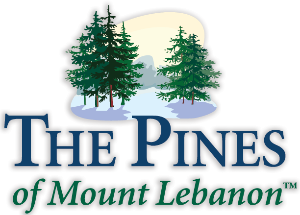 The Pines dark logo