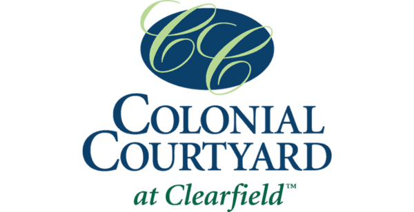 Colonial Courtyard at Clearfield - Logo - 600x308