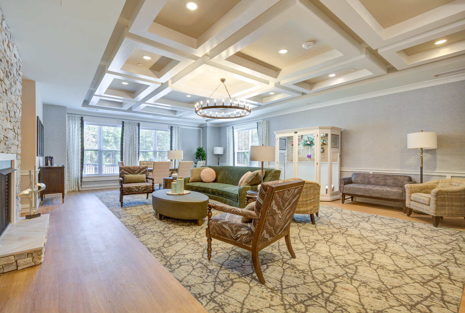 Residence at Colvin Run lobby