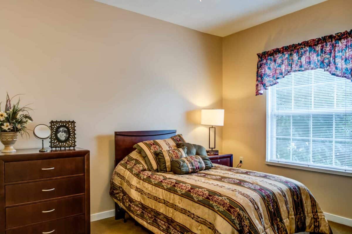 Newhaven Court at Clearview apartment bedroom