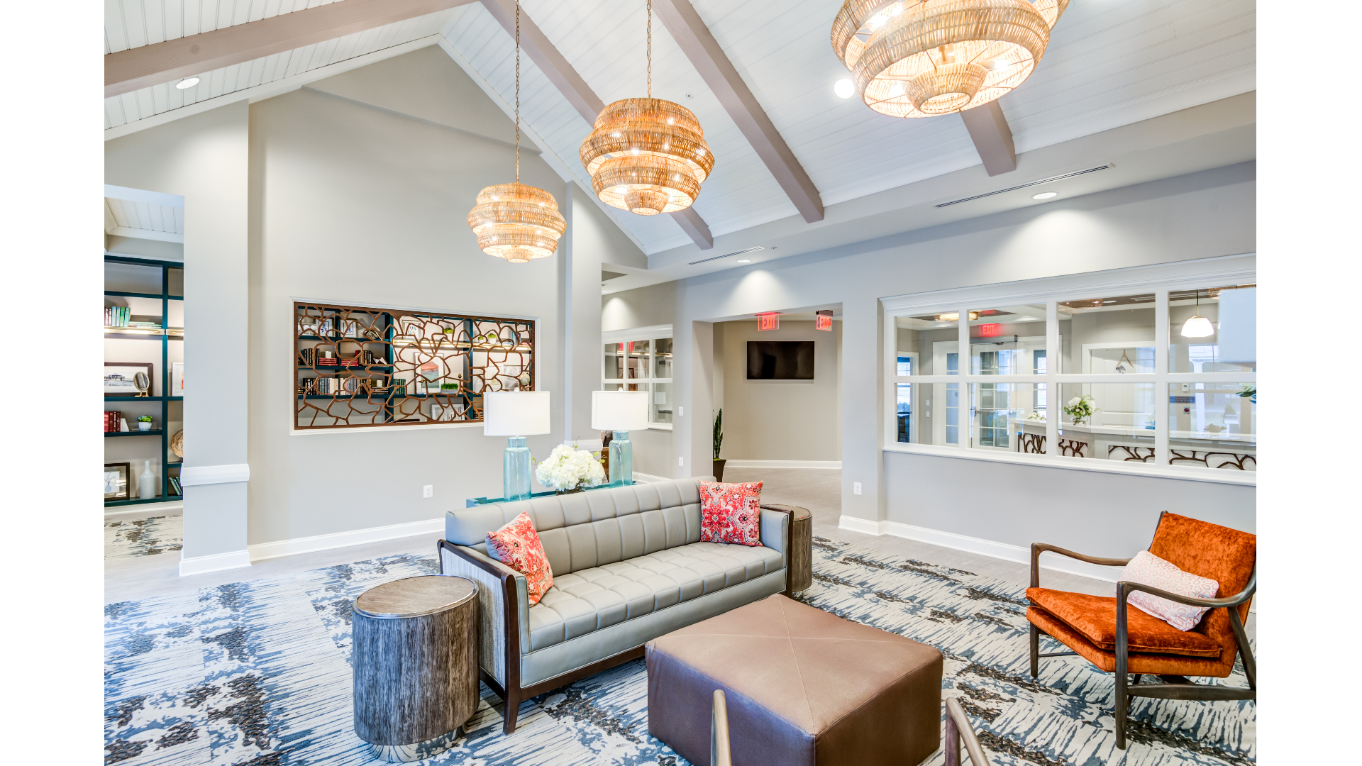 Queenstown Landing lobby common area