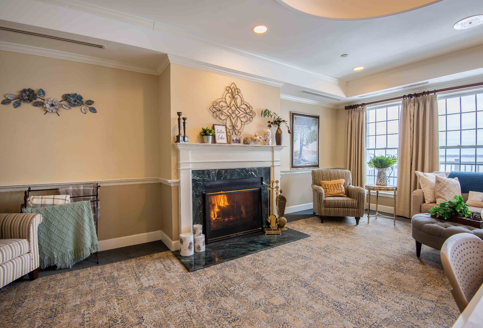 Thoughtful decor inside RPIB