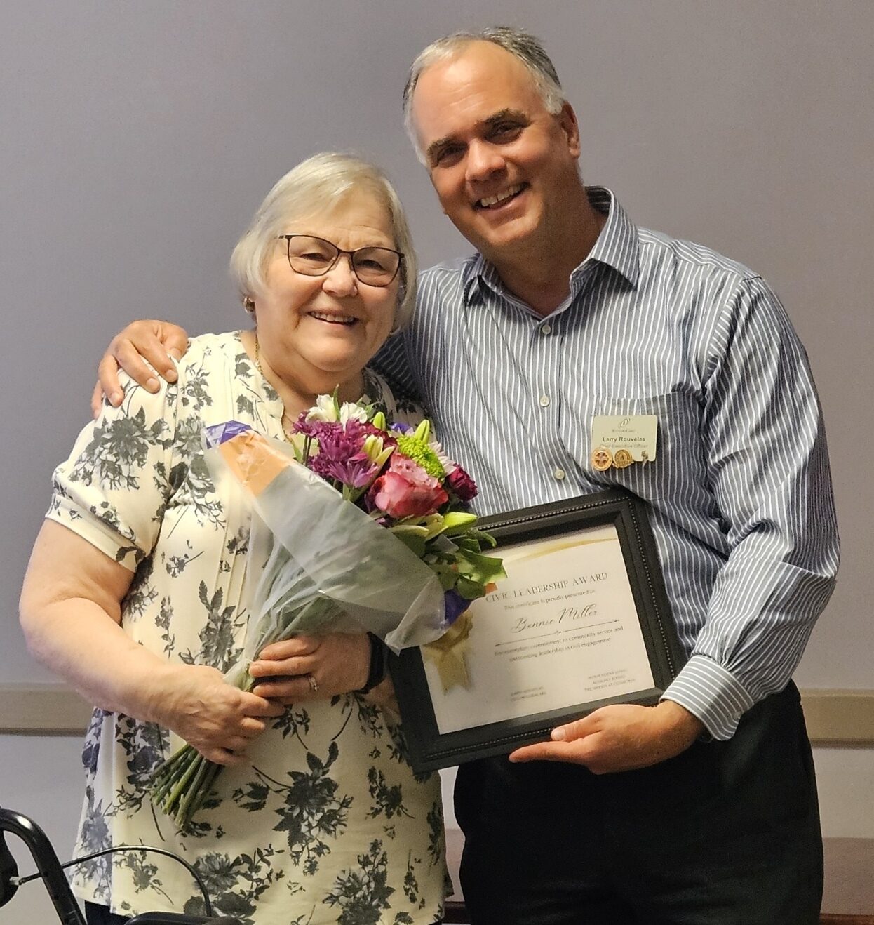 The Woods at Cedar Run - Civic Leadership Award 1 - Bonnie Miller