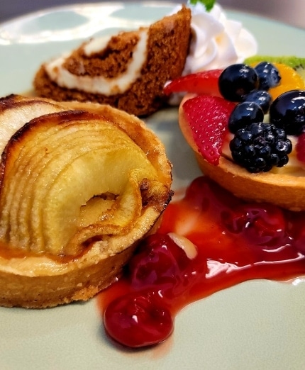 Chef prepared meal at WCR