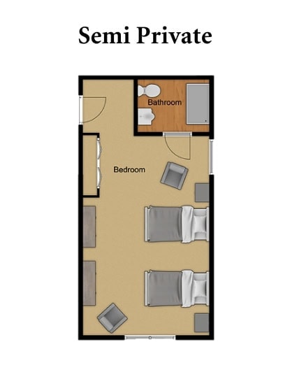 Abington manor private studio floorplan