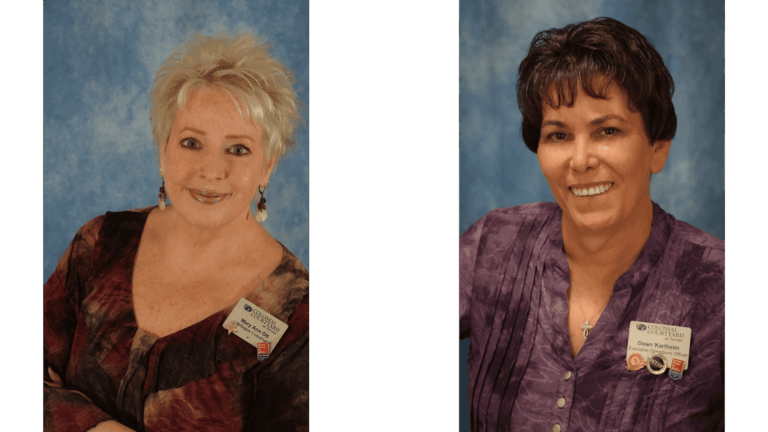 ICC - EOO Dawn Karlheim and Mary Ann Ott, Life Stories Director.