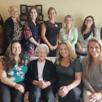 Group of women posing for photo