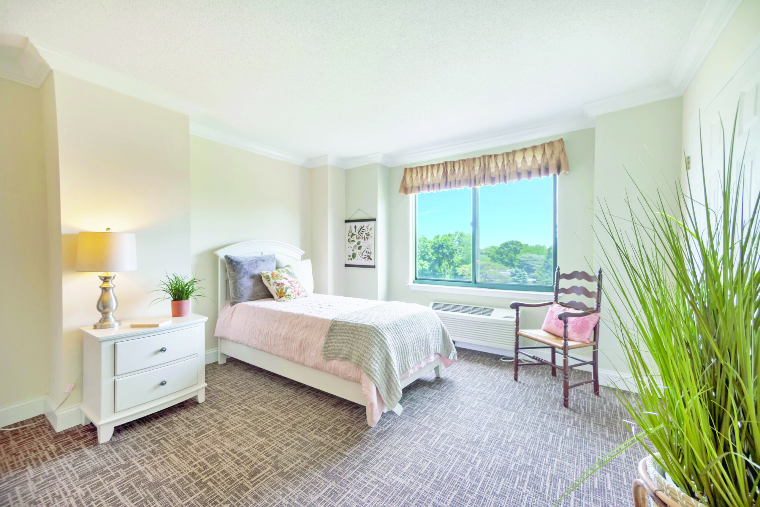Chestnut Ridge model bedroom