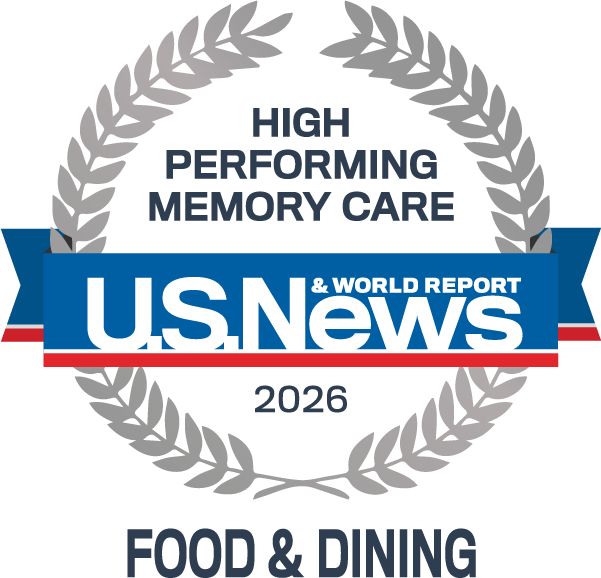 High performing Memory Care food and dining 2026 award