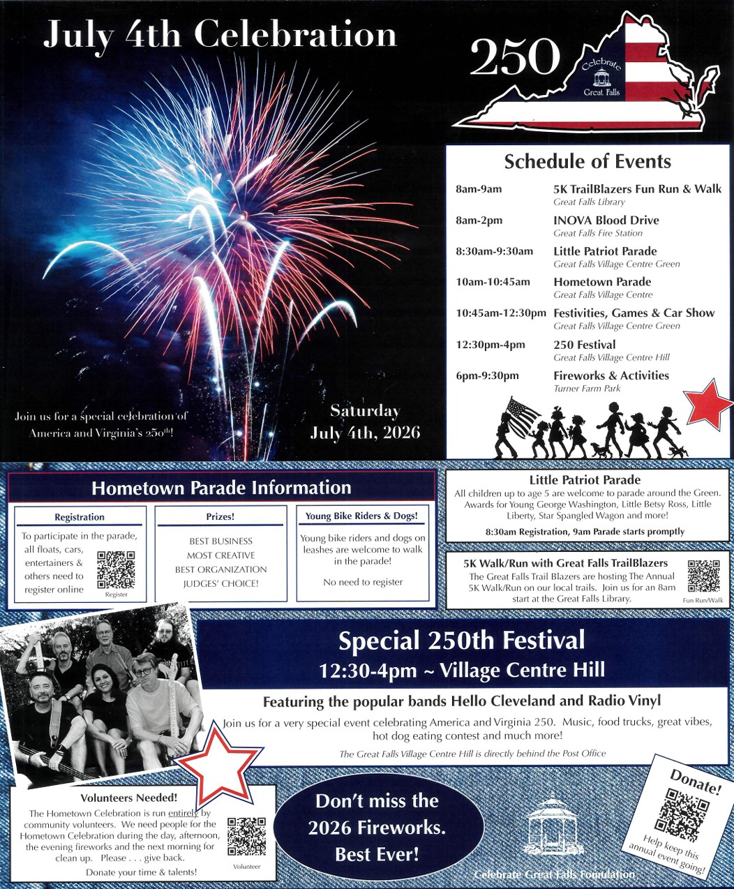 4th of July Celebration – Fun All Day Long!