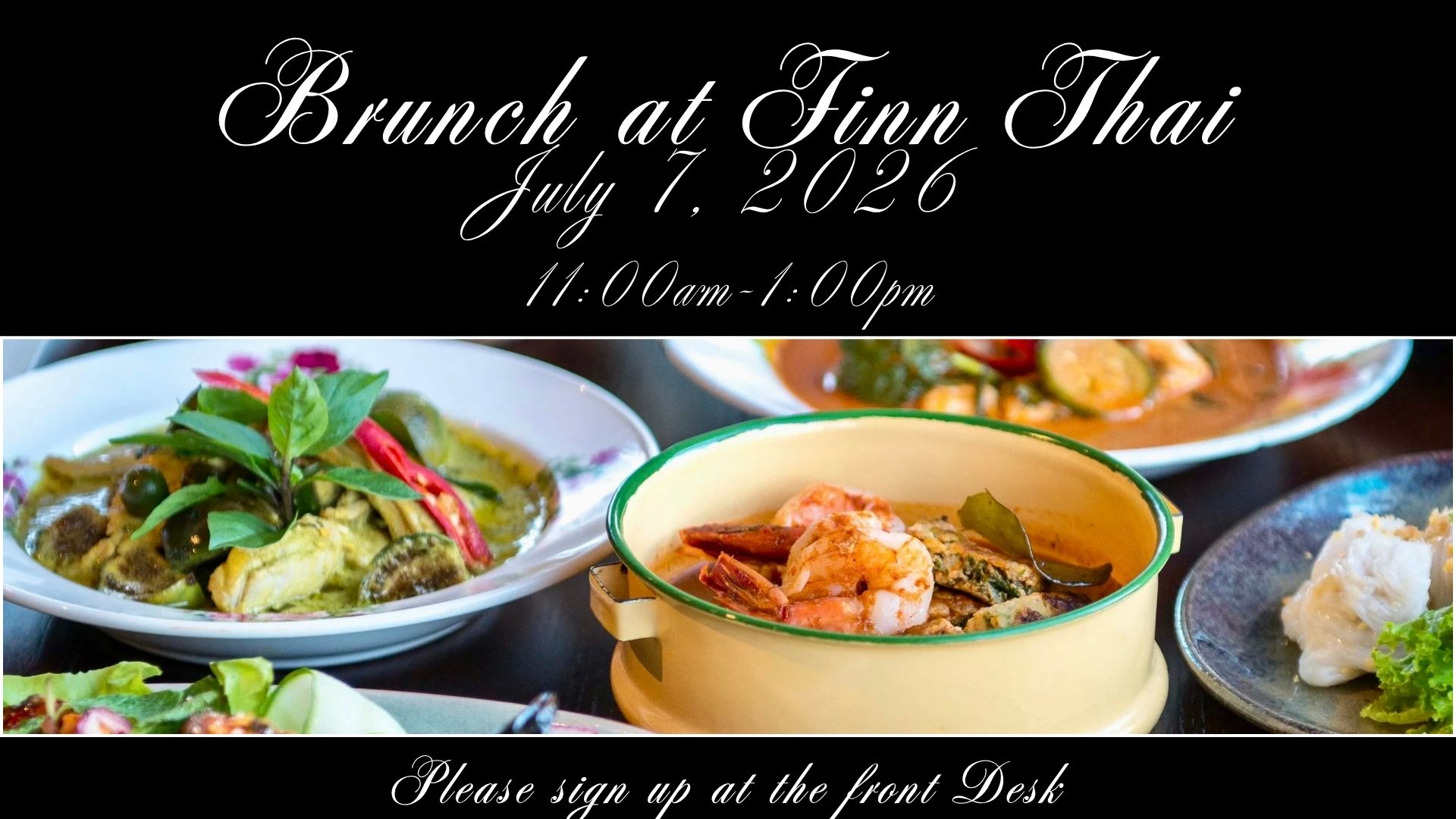 Brunch at Finn Thai