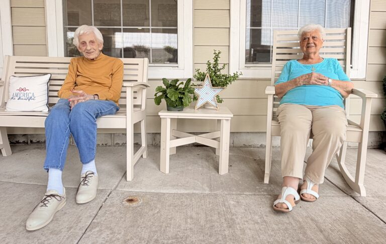 Ruth Spack on the Left and Ann Bogusky on the Right