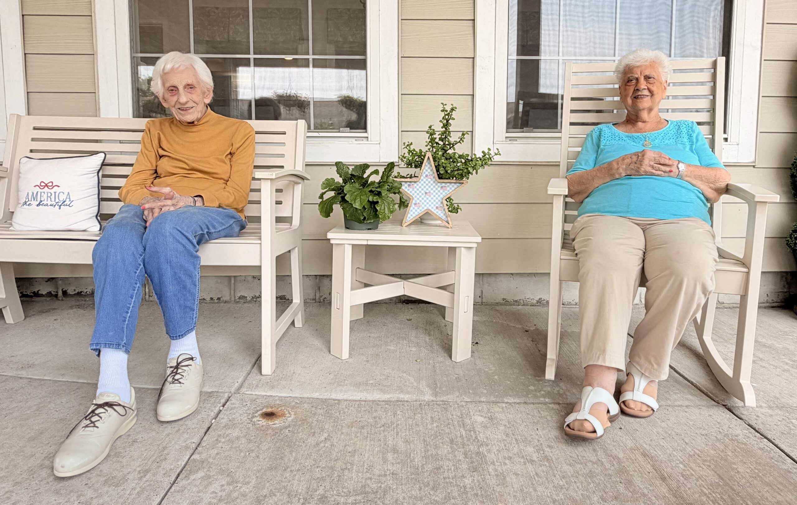 Ruth Spack on the Left and Ann Bogusky on the Right