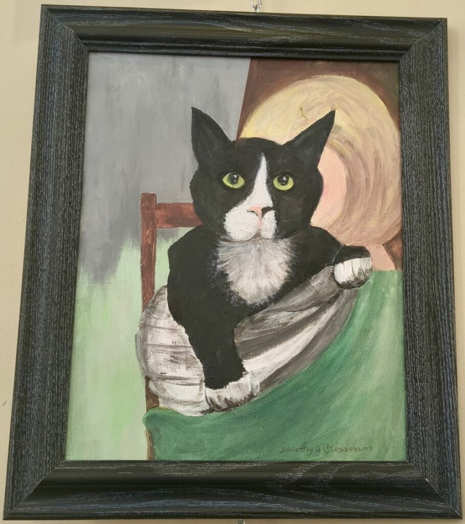 Dottie Evans Crissman artwork - Cat