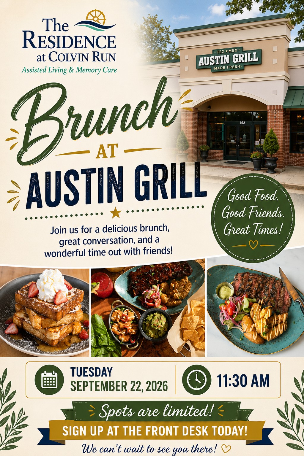 🍳 BRUNCH AT AUSTIN GRILL 🥂